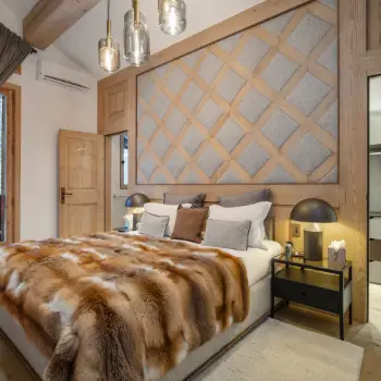 Une chambre du chalet