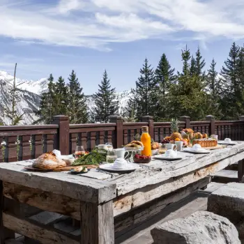 Terrasse du chalet