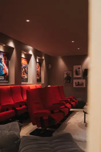Salle de cinéma privée