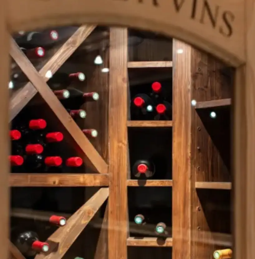 A selection of bottles from the wine cellar